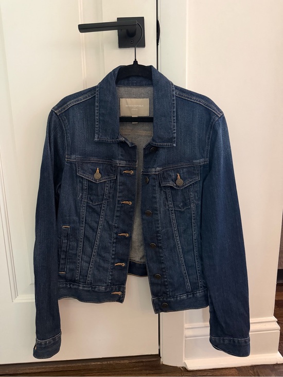 Banana Republic Jackets & Blazers - Banana Republic Dark Blue Denim Jacket